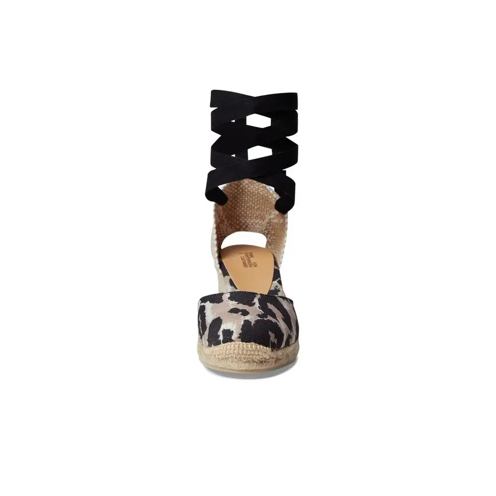CASTANER CARINA DVF COLLABORATION NATURAL/BLACK EU 38 (US WOMEN'S 8) M